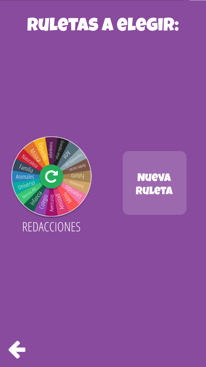 Opción para añadir otra ruletas